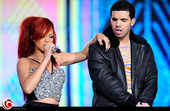 ريانا مع دريك 