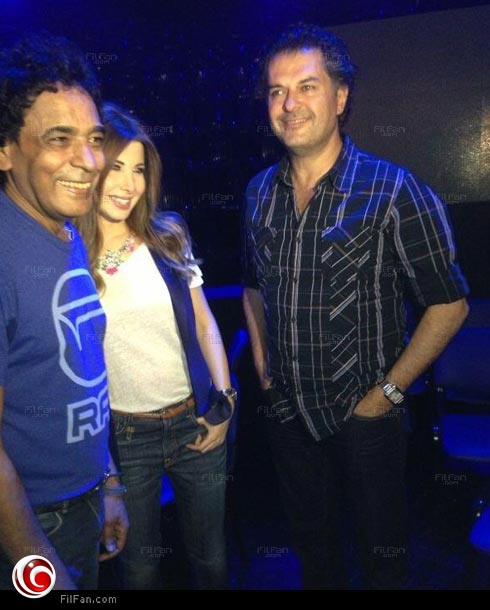 راغب ونانسي ومنير