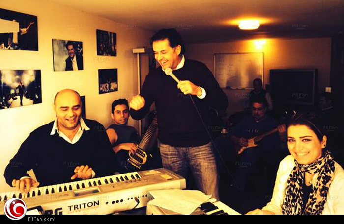 راغب علامة يتابع البروفات