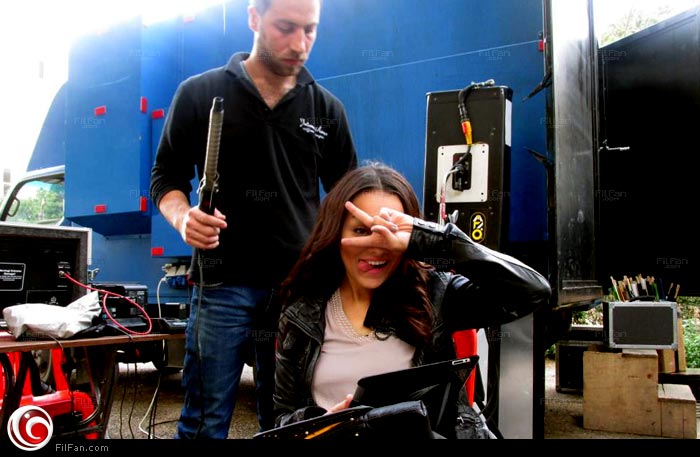 راندا البحيري في كواليس &quot;عشق النساء&quot;