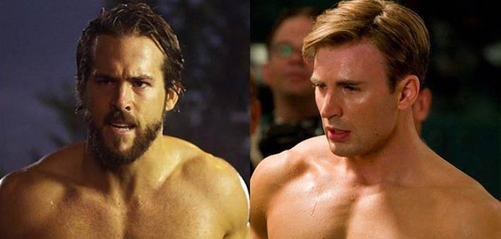 كريس إيفانز وريان رينولدز