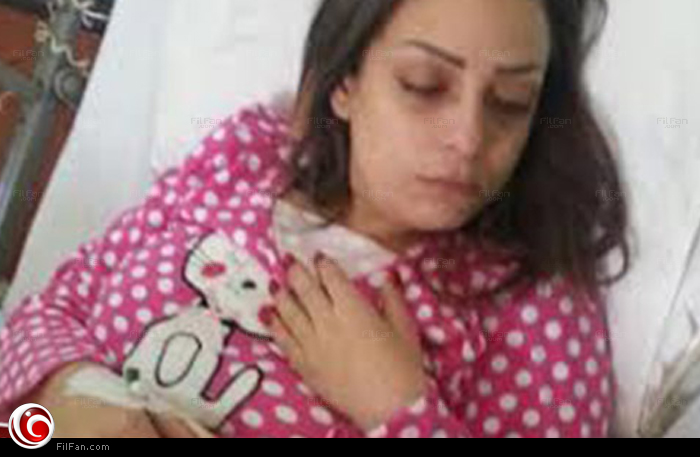 ريم البارودي داخل المستشفى