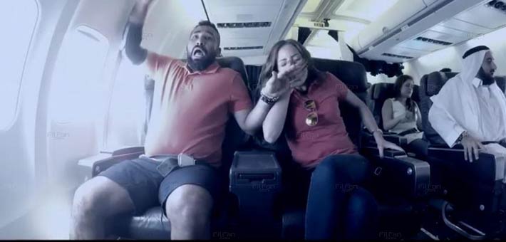 ريم البارودي وأحمد سعد في &quot;هبوط اضطراري&quot;