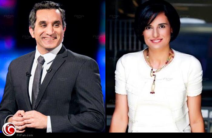  ريم ماجد وباسم يوسف