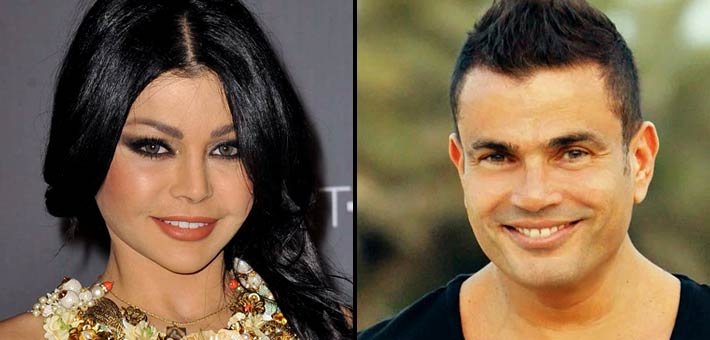 عمرو دياب وهيفاء وهبي