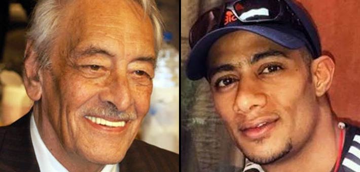 محمد رمضان وجميل راتب