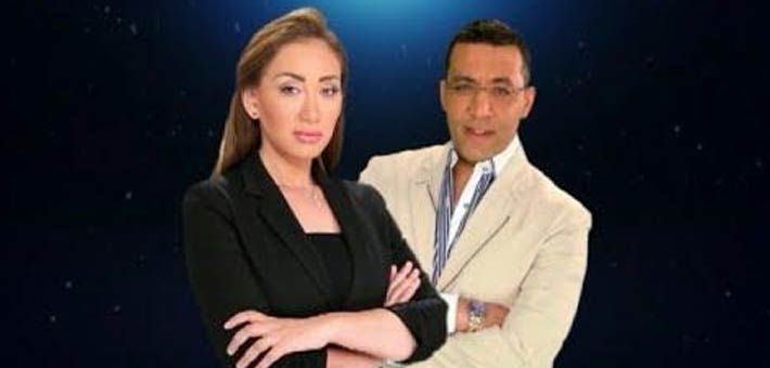 ريهام سعيد وخالد صلاح