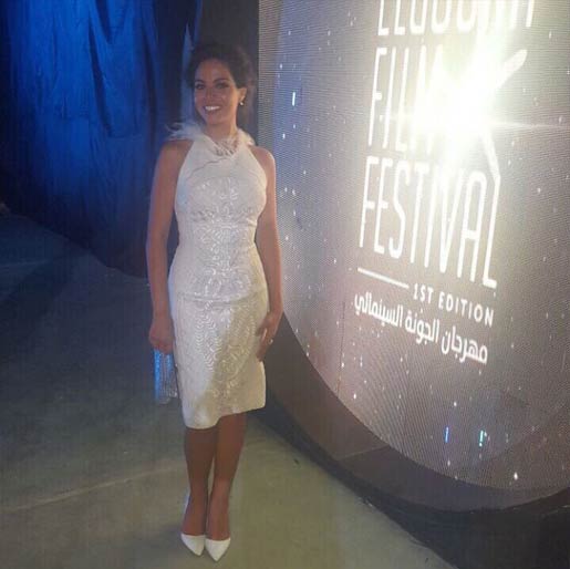 نسرين أمين في مهرجان الجونة السينمائي