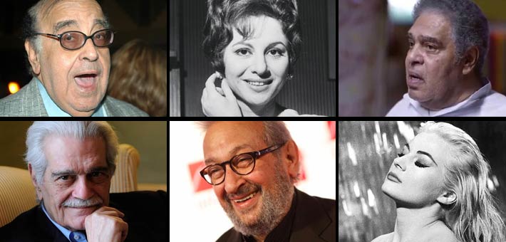 أبرز النجوم الراحلين في 2015