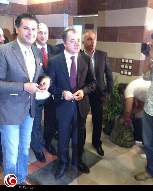 راغب علامة مع وزير التربية اللبناني