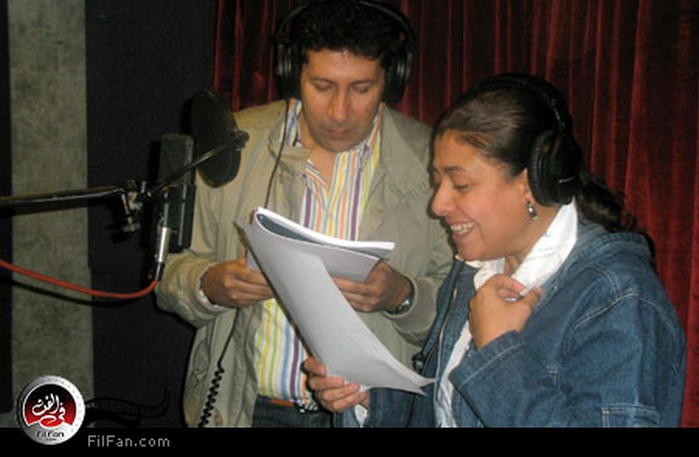 هاني رمزي أثناء التحضير للتسجيل