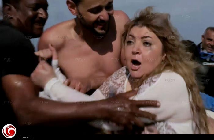 مها أحمد في لقطة من &quot;رامز قرش البحر&quot;