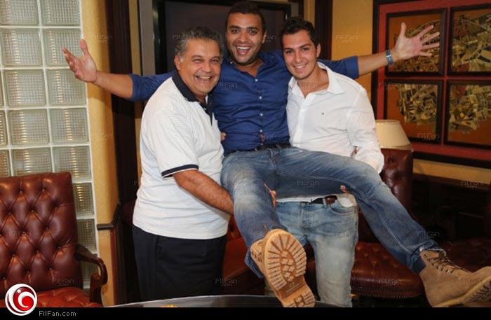 محسن جابر يدلل رامي صبري