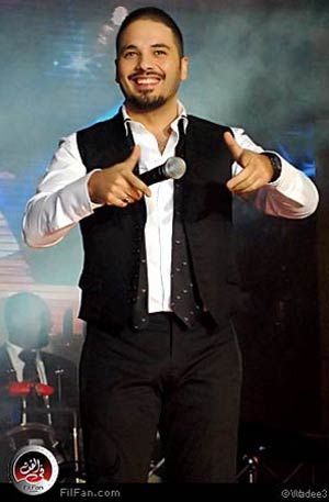 رامي عياش في الحفل 