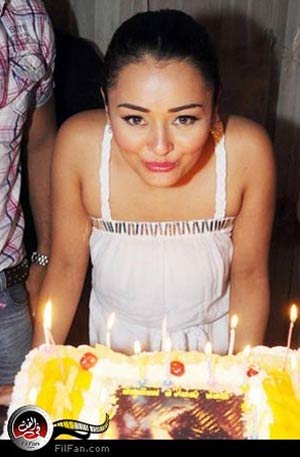 راندا وتورتة عيد الميلاد