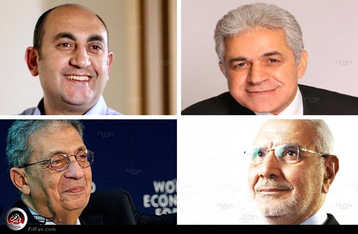 صباحي وعلي وأبو الفتوح وموسى