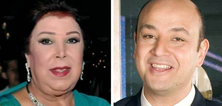 عمرو أديب ورجاء الجداوي