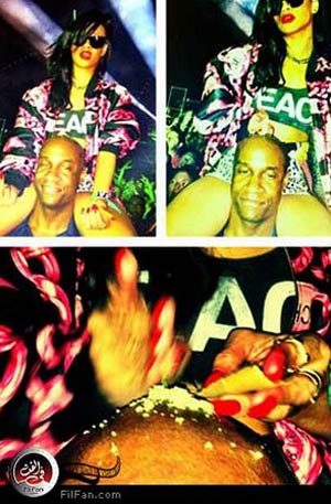 ريانا في الصور المثيرة للجدل