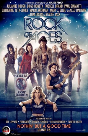 الملصق الدعائي لفيلم Rock of Ages 