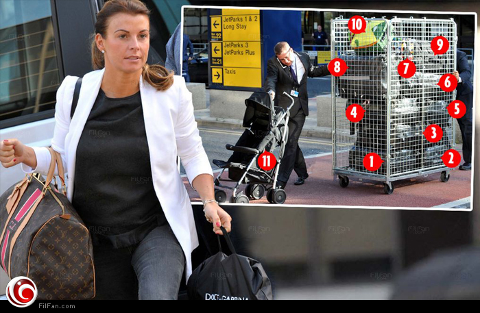 زوجة روني وحقائبها