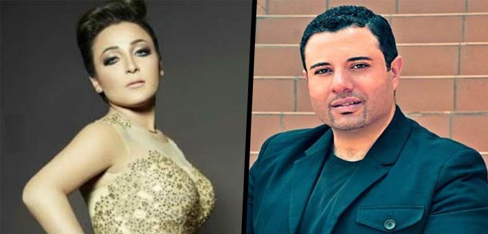 ريتشارد الحاج وإنجي أمين