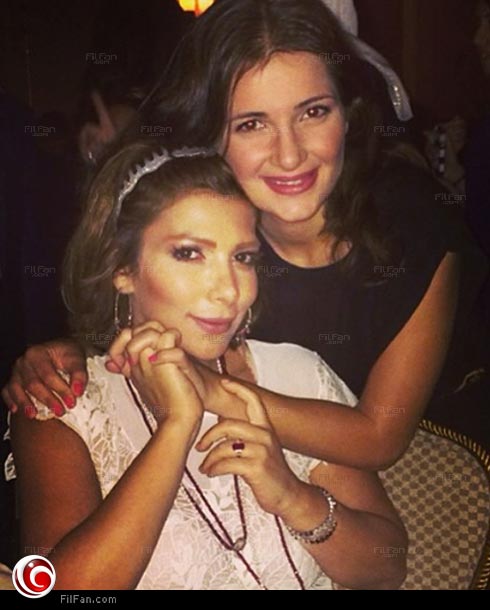 أصالة مع ابنتها شام