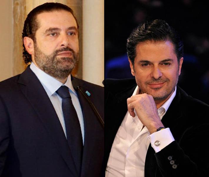 راغب علامة وسعد الحريري