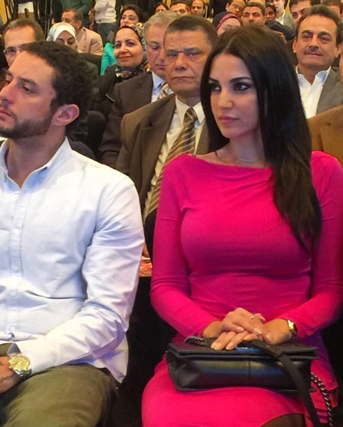 درة وأحمد الفيشاوي