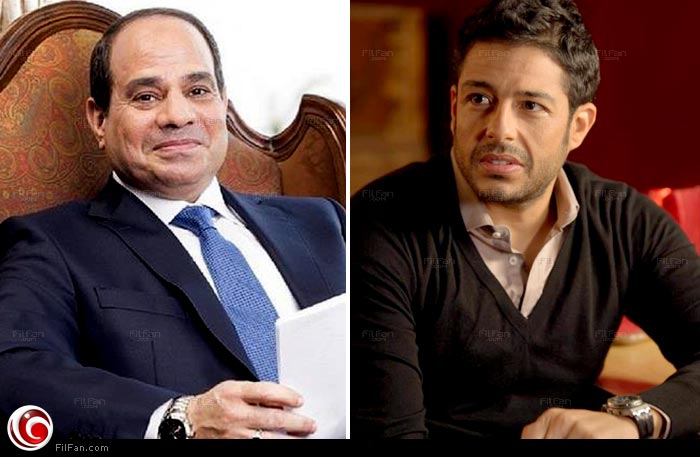 محمد حماقي والرئيس عبد الفتاح السيسي