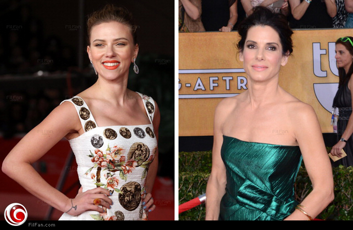 ساندرا بولوك وسكارليت جوهانسون