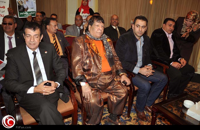 شعبان عبد الرحيم في مؤتمر جبهة &quot;مؤيدو السيسي&quot;