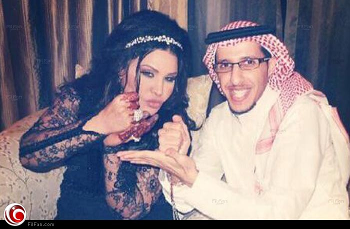 الشاب السعودي مع محبوبته أحلام