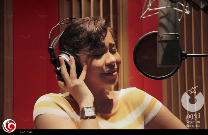 شيرين في الأستوديو