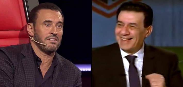 مدحت شلبي وكاظم الساهر