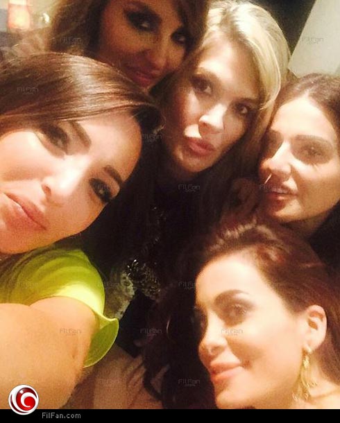 دومينيك حوراني مع شذى حسون