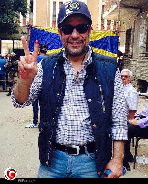 شريف منير عقب مشاركته في انتخابات الرئاسة 2014