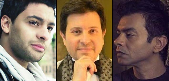 محمد محيي وهاني شاكر وأحمد جمال