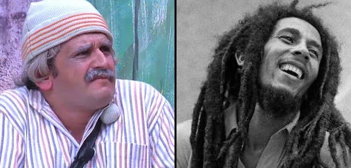 مصطفى خاطر في شخصية &quot;عم شكشك&quot; وبوب مارلي