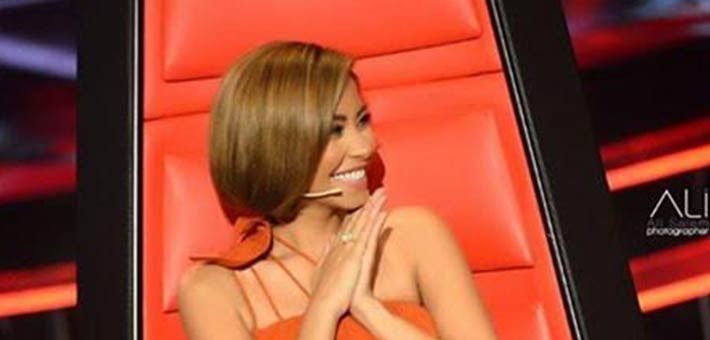 شيرين  عبد الوهاب في أولى حلقات The Voice