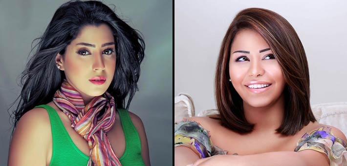 شيرين عبد الوهاب وأيتن عامر