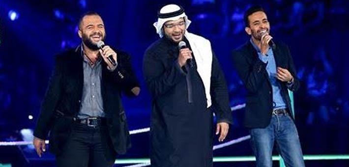 محمود عبادة وعبد المجيد إبراهيم وعلي الألفي