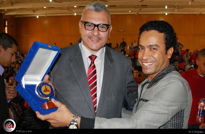 سامح حسين في التكريم