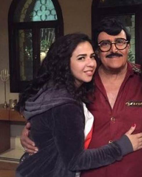 سمير غانم وابنته إيمي 