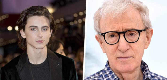 وودي آلن وتيموثي شالاميت