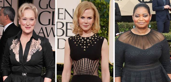 أوكتافيا سبنسر ونيكول كيدمان وميريل ستريب