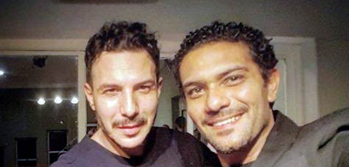 آسر ياسين و باسل الخياط