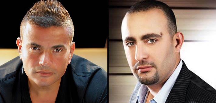 أحمد السقا وعمرو دياب