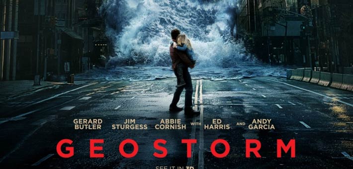 الملصق الدعائي لفيلم Geostorm