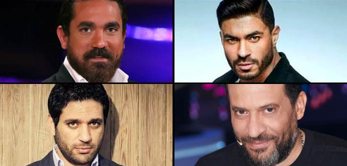 خالد سليم وأمير كرارة وحسن الرداد وماجد المصري