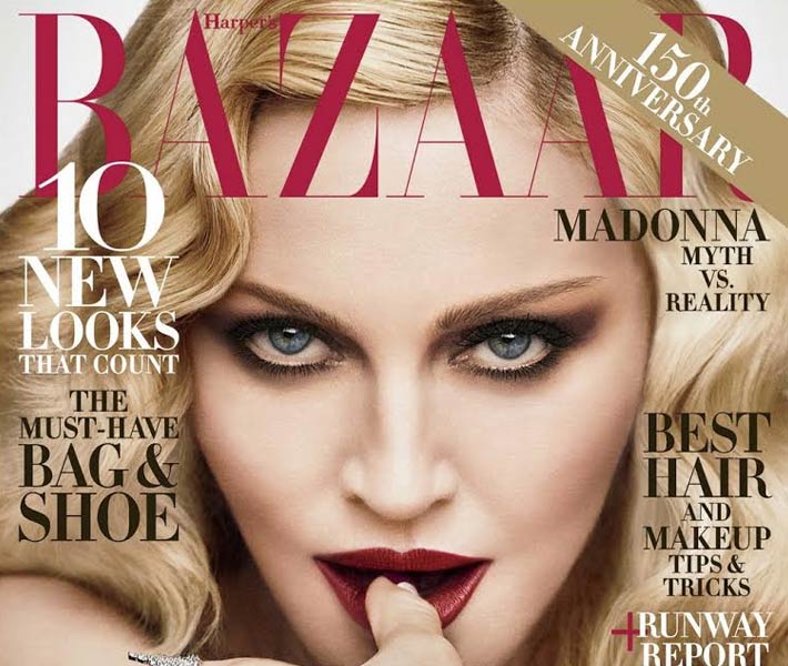 مادوناعلي غلاف Harper&#39;s Bazaar